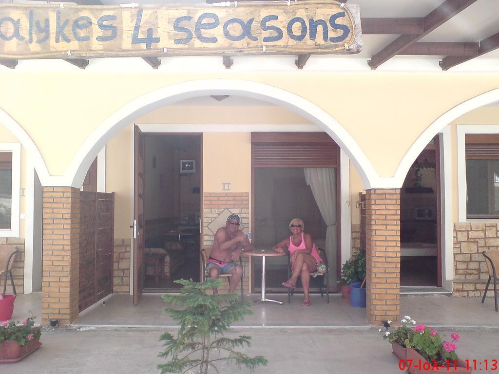 Ferienwohnung Alykes 4 Seasons Exterior foto